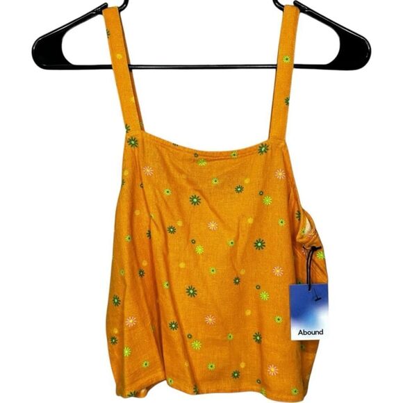 |NWT| ABOUND Floral Print Crop Tank - Picture 1 of 5